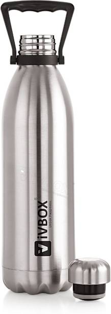 iVBOX BOOSTER 1.8-Ltr Hot & Cold Steel Double-Wall Vacuum Thermos Water Bottle 1800 ml Flask