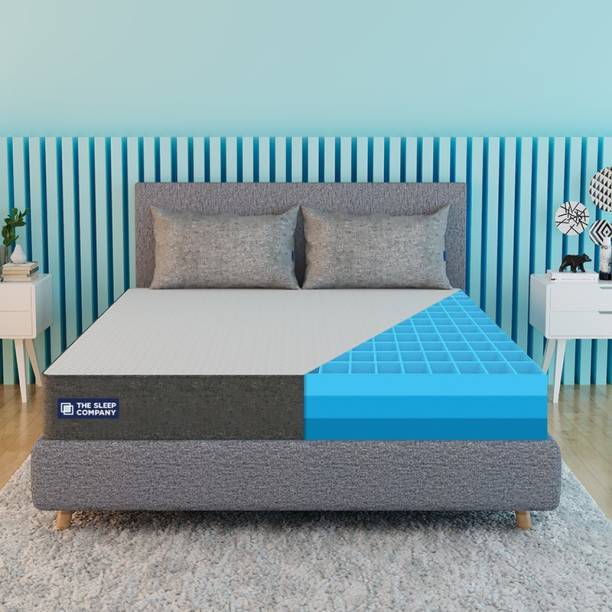 The Sleep Company SmartGRID Luxe 78x72 10 inch King High Density (HD) Foam Mattress