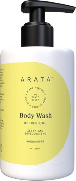 ARATA Refreshing Body Wash | Refreshing Lemon & Mint Fragrance | Sulphate-Free