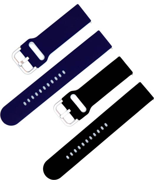 BLACK LOVIES 22 mm Strap compatible with D i z o watch ...