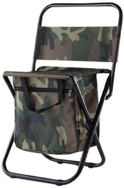 TGOPIT Backrest Stool Folding Backpack Alloy Steel Camping Chair with Storage Bag Stool