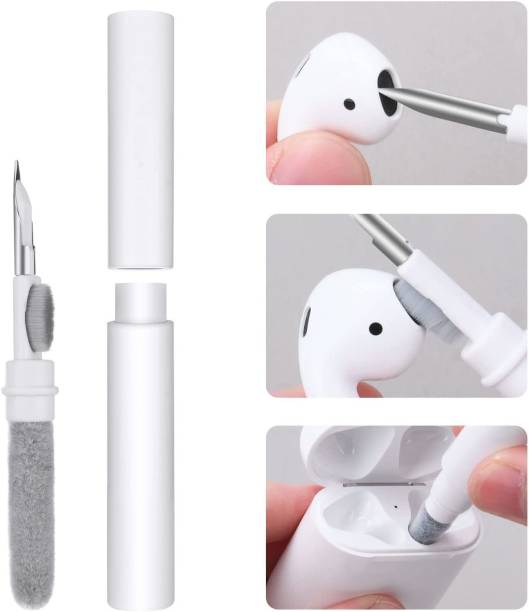 Q D Bluetooth Earbud Cleaning Pen Airpod Cleaner Brush Multifunction Earbuds Cleaner for Mobiles, Computers, Gaming, Laptops