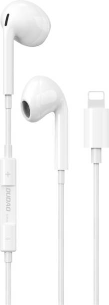 DUDAO X14L Lightning Earphones Compatible for iPad iPhone Headphones Wired Headset