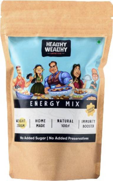 Healthy Wealthy Energy Mix Dried Dates | Dried Roasted Coconut Almonds, Dates, Coconut