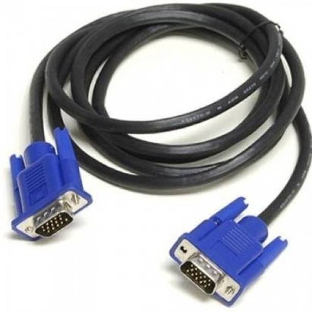 TERABYTE  TV-out Cable VGA CABLE | MALE TO MALE | 1.5 METER | BLACK | FULL HD |
