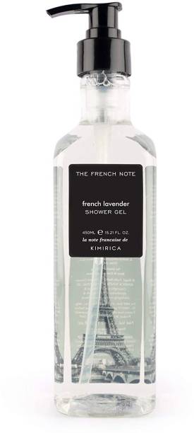 kimirica The French Note Lavender Body Wash, Shower Gel 100% Vegan, All Skin Types(450ml)