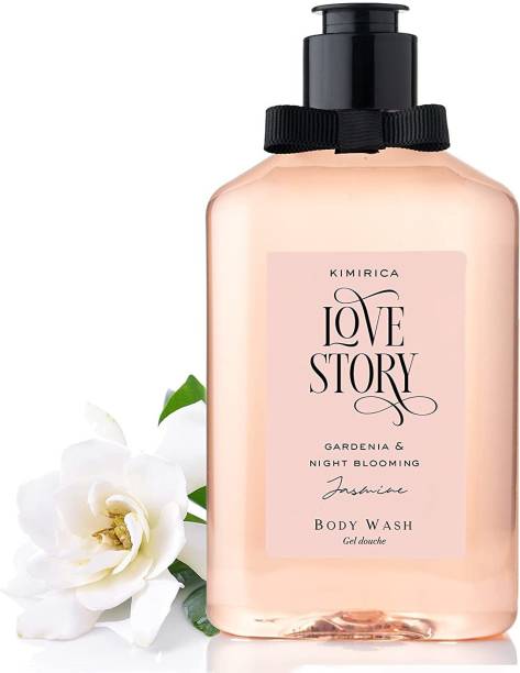 KIMIRICA Love Story Night Blooming Jasmine Body wash Shower Gel 100% Vegan All Skin Types