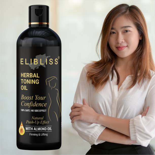 ELIBLISS Bosom 100% Natural Herbal Toning Oil for women with Almond, Kaling, Arand Women Women