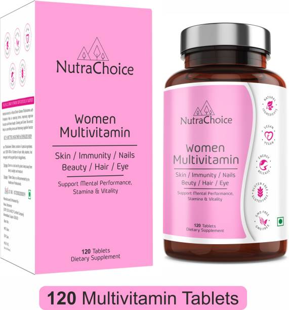 NutraChoice Multivitamin for Women Tablets, 41 Nutrients with Probiotics