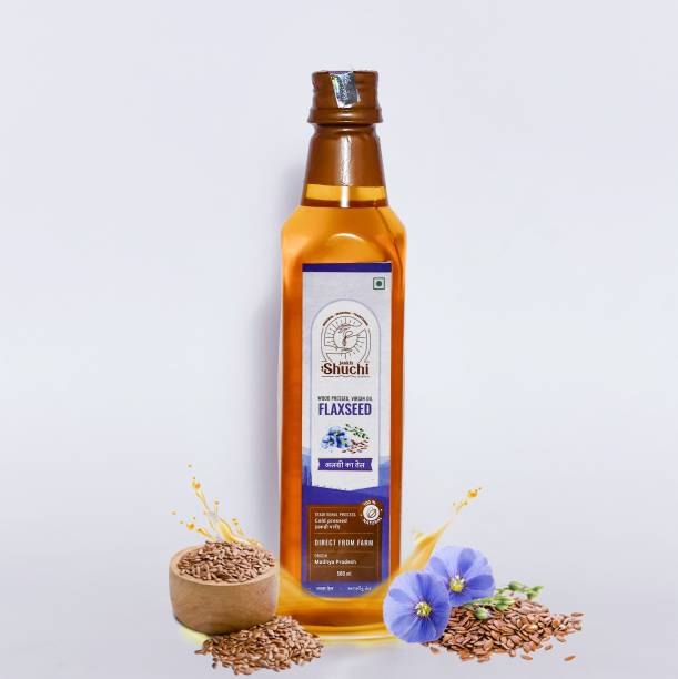 Janki's Shuchi (100% Natural Cold Pressed) Flaxseed Oil Plastic Bottle