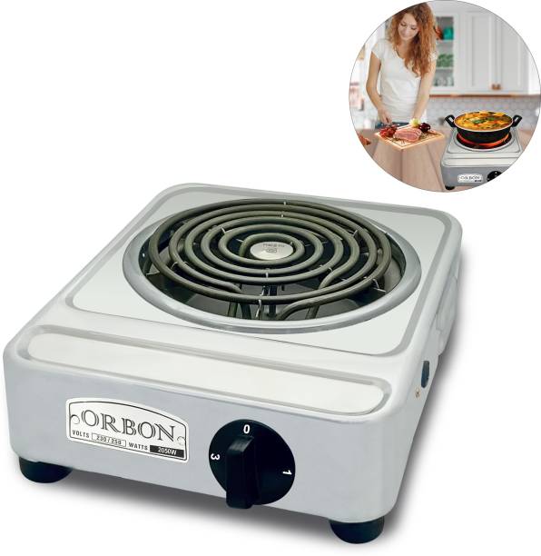 Orbon 2050 Watts Banglore Electric G Coil Radiant Cooking Stove | Induction Cooktop Electric Cooking Heater
