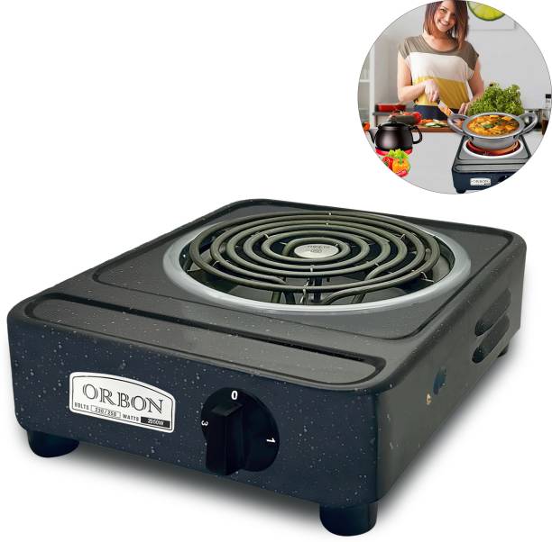 Orbon Bangalore 2050 Watts Electric G Coil Radiant Cooking Stove | Induction Cooktop Electric Cooking Heater