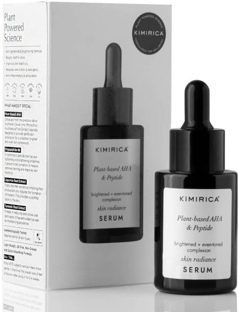 KIMIRICA Skin Radiance Face Serum for Glowing & Even-Toned Skin 100% Vegan & Plant-Based