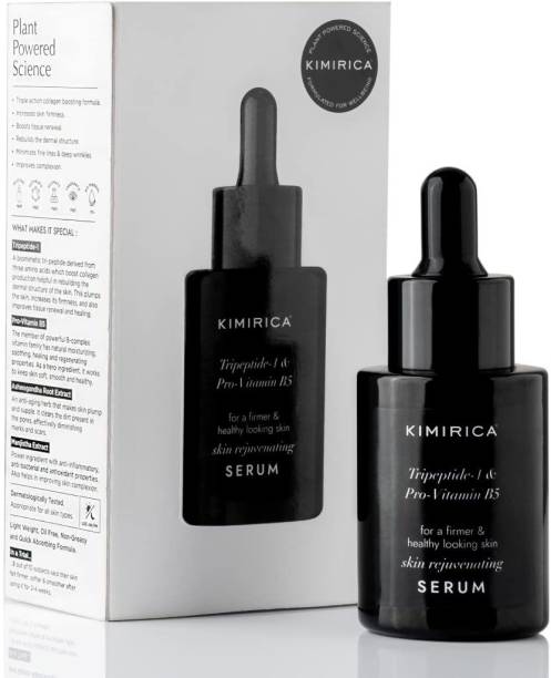 KIMIRICA Rejuvenating Anti-Aging Peptide Face Serum For Firm & Healthy Skin 100% Vegan