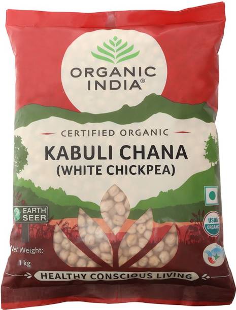 ORGANIC INDIA Organic Kabuli Chana (Whole)