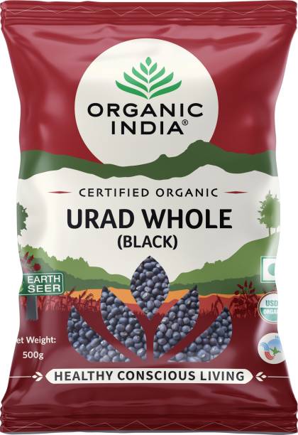 ORGANIC INDIA Organic Black Urad Dal (Whole)