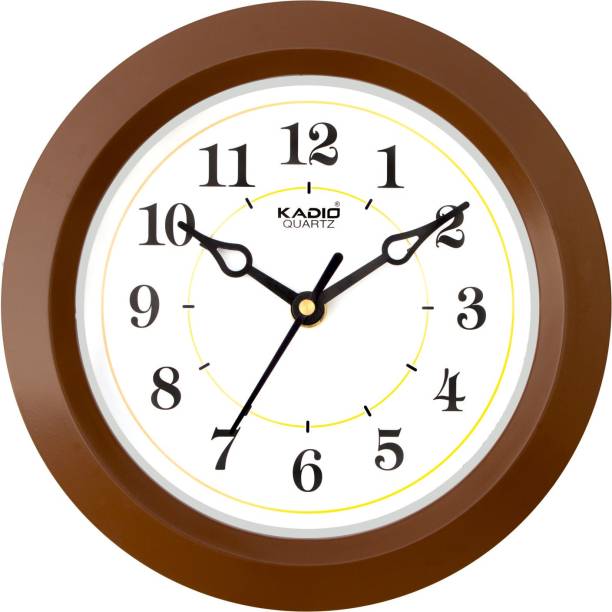 Kadio Analog 20 cm X 20 cm Wall Clock