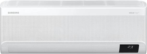 SAMSUNG Super Convertible 6-in-1 Cooling 1 Ton 4 Star Split Inverter WINDFREE Technology AC  - White