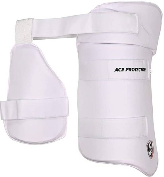 LARK Combo Ace Protector White Youth RH Thigh Pad Cricket Thigh Guard