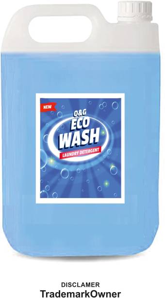 O&G Matic Liquid Detergent With Multi Enzyme For All Type Of Washing Machine Geranium Liquid Detergent