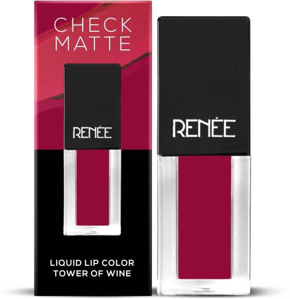 Renee Check Matte Liquid Lip Color - Tower of Wine
