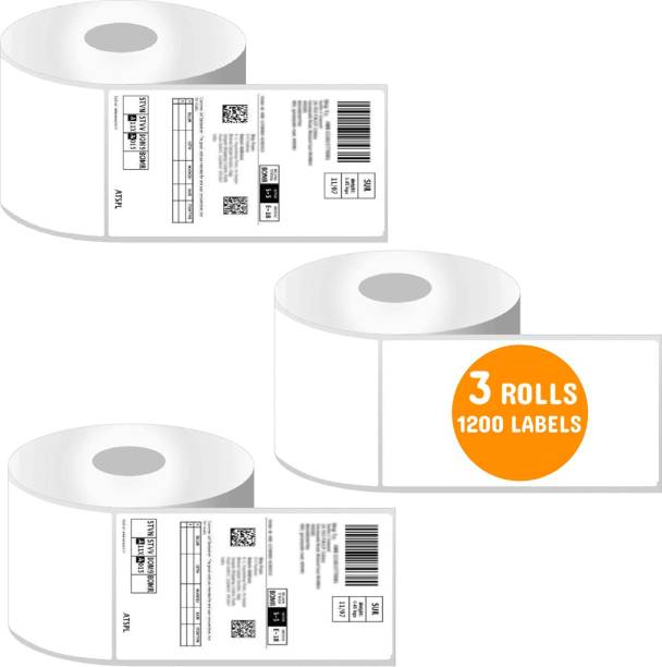 ACROSS Direct Thermal Shipping 400 Labels 4 x 6" - 100 x 150 mm 70 gsm Paper Roll