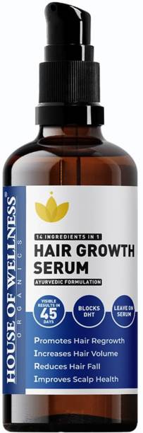 House of Wellness Hair Growth Serum | For Instant Hair Fall Control And Proven Hair Growth Treatment For Men & Women, 50 ml