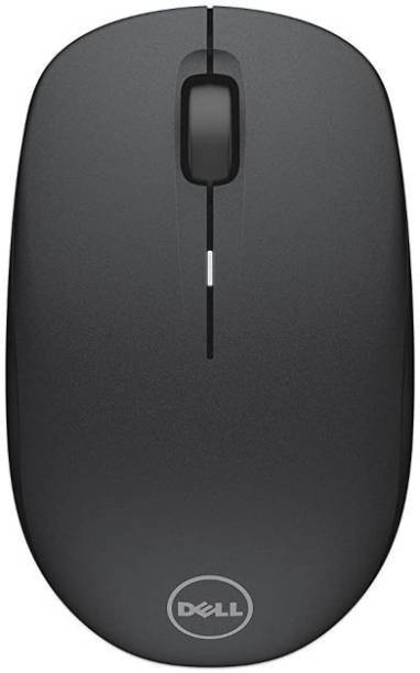 ABHAYCOMPUTER Dell WM126 USB Optical LED 3-Button Wireless Mouse, Black Wireless Optical Mouse