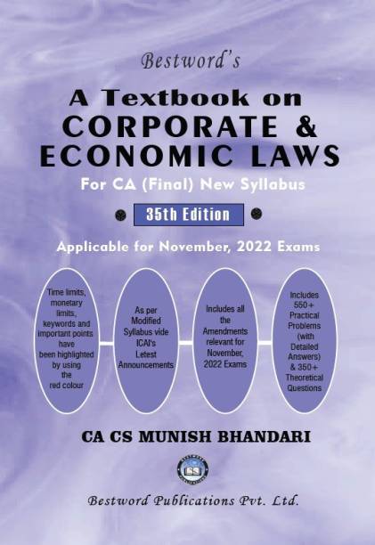 Bestword CA Final A Textbook On Corporate And Economic ...