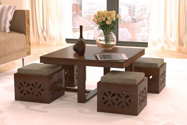 Flipkart Perfect Homes Solid Wood Coffee Table