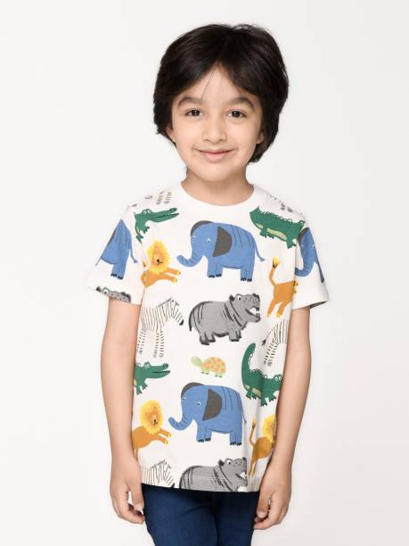 Animal Print Kids Tshirts - Buy Animal Print Kids Tshirts Online at Best  Prices In India 