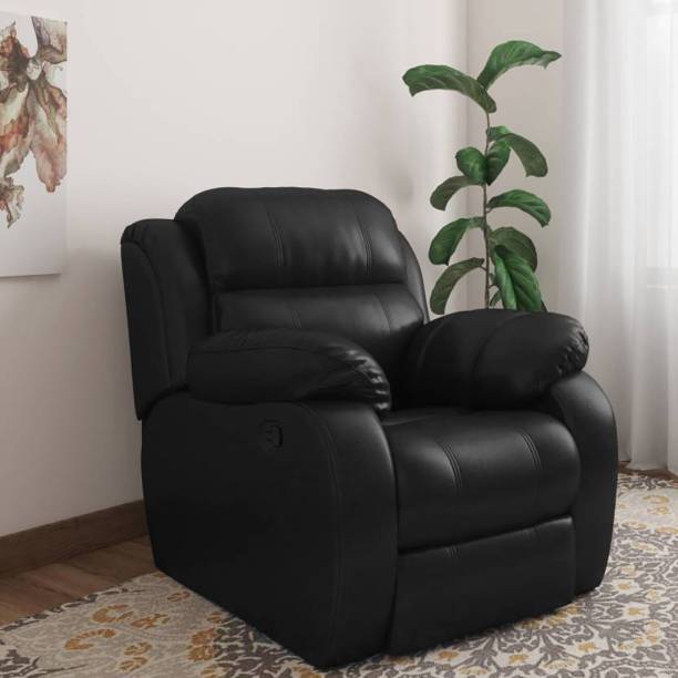 The Couch Cell Leatherette Manual Recliner
