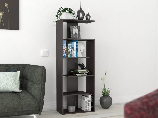 Trevi Engineered Wood Open Book Shelf