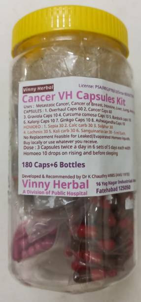 Vinny Herbal Cancer Capsules Kit