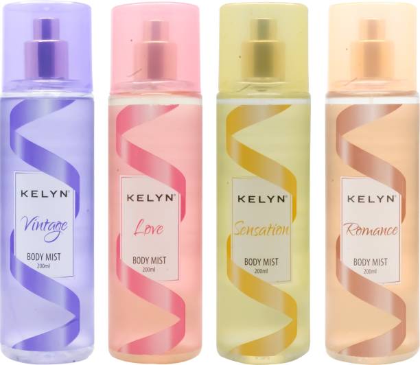 Kelyn Body Mist for Women, Gift for Women, Long Lasting Fragrance Body Mist Body Mist  -  For Women