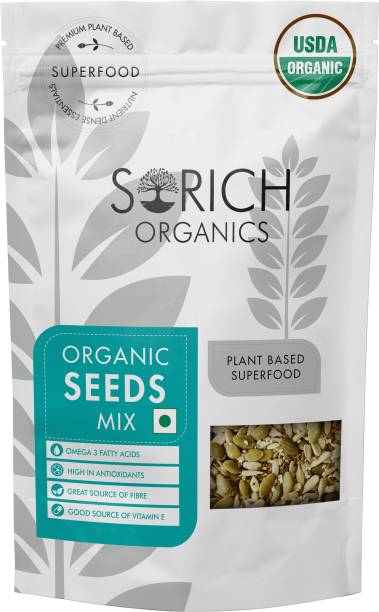 Sorich Organics 6 in 1 Seed Mix-900GM-Pumpkin |Sunflower|Flax|Chia|Mixed Seeds|Edible Seeds.
