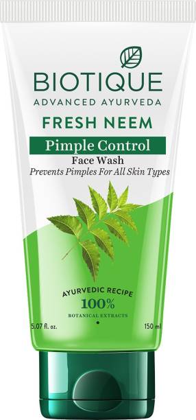 BIOTIQUE Fresh Neem Pimple Control  Face Wash
