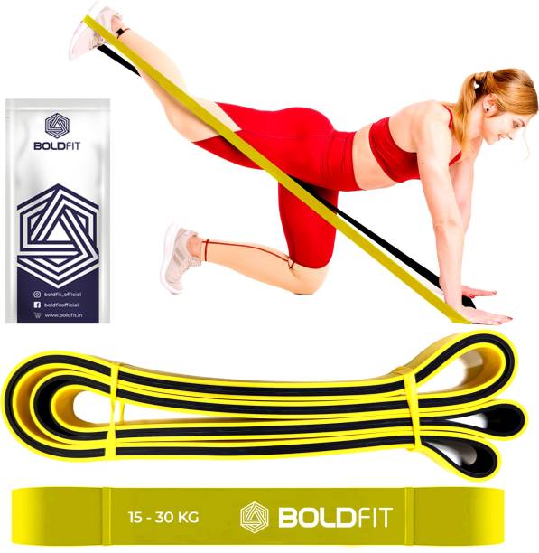 BOLDFIT Heavy Resistance Band For Exercise & Stretching Resistance Tube For Men & Women Resistance Band