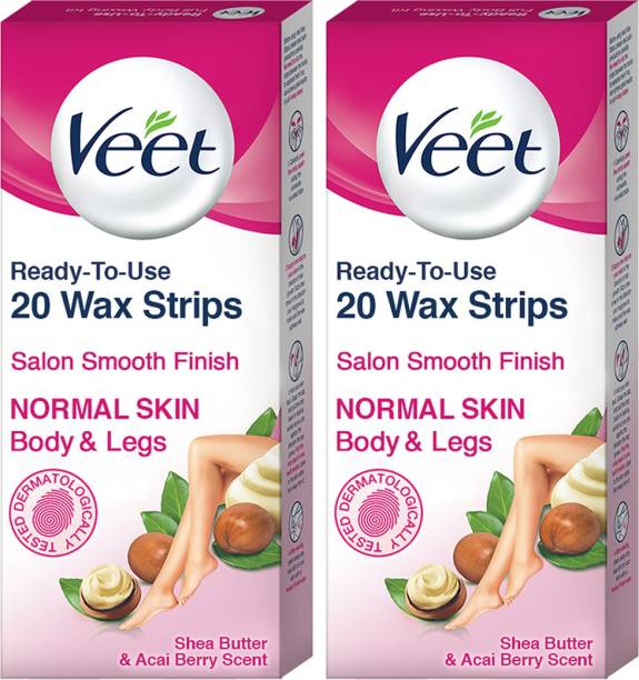 Veet Full Body Normal Skin Waxing Kit Strips