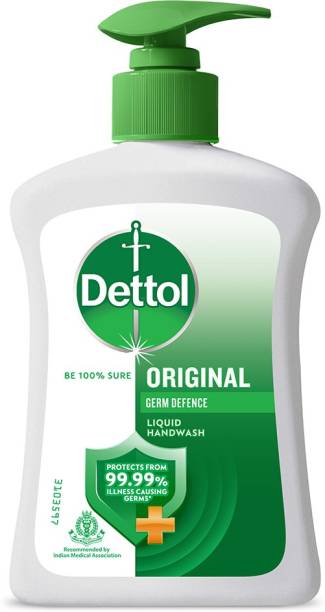 Dettol Original Liquid Hand Wash Pump Dispenser