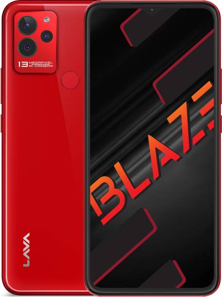 LAVA Blaze (Glass Red, 64 GB)