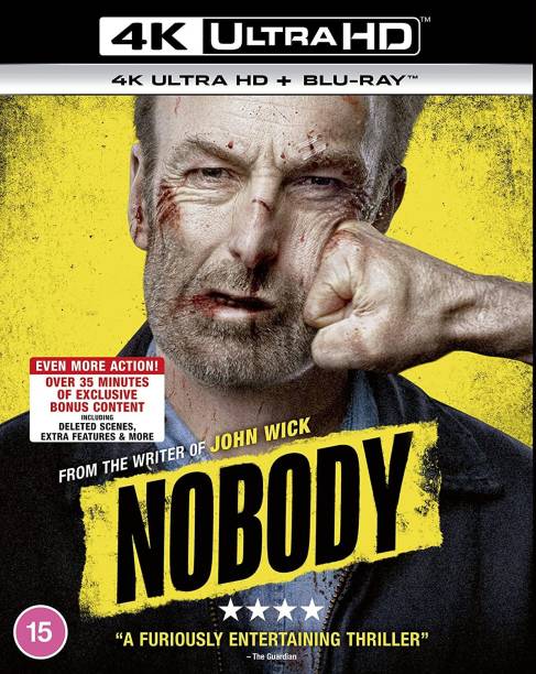 Nobody - From the Writer of John Wick (4K UHD + Blu-ray...