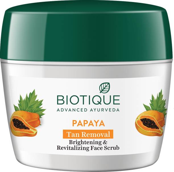 BIOTIQUE Bio Papaya Revitalizing Tan-Removal Scrub 235Gm Scrub
