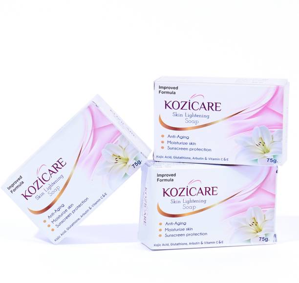 West Coast Kozicare Skin Whitening Soap (Pack of 3)