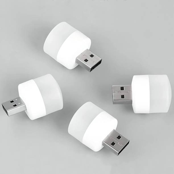 En ligne USB Plug and Play Light USB LED Light for Car Bulb, Indoor, Outdoor, Reading, Sleep 4pcs Led Light