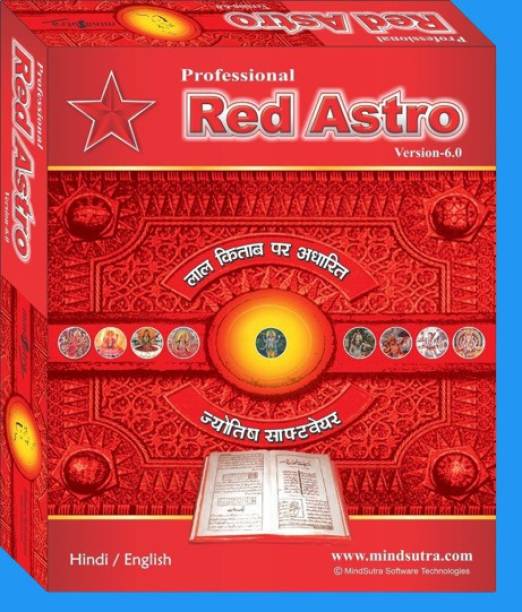 Mindsutra Software Technologies Astrology Softwear Red Astro Pro. 6.0