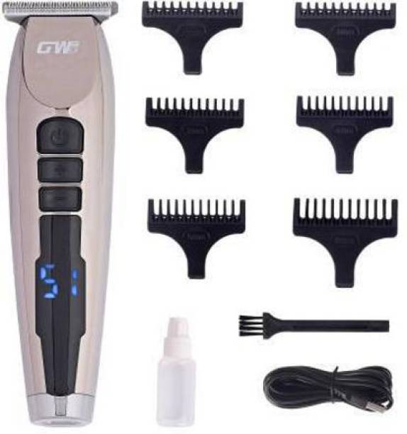 GW Rechargeable Digital battery power display Professional Hair trimmer G W 9727  Shaver For Men, Women