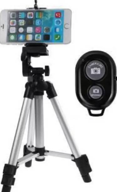 KASODH Combo Tripod with Selfie Remote, 1.5 Meter Long, Mobile Stand Holder 400gm Tripod