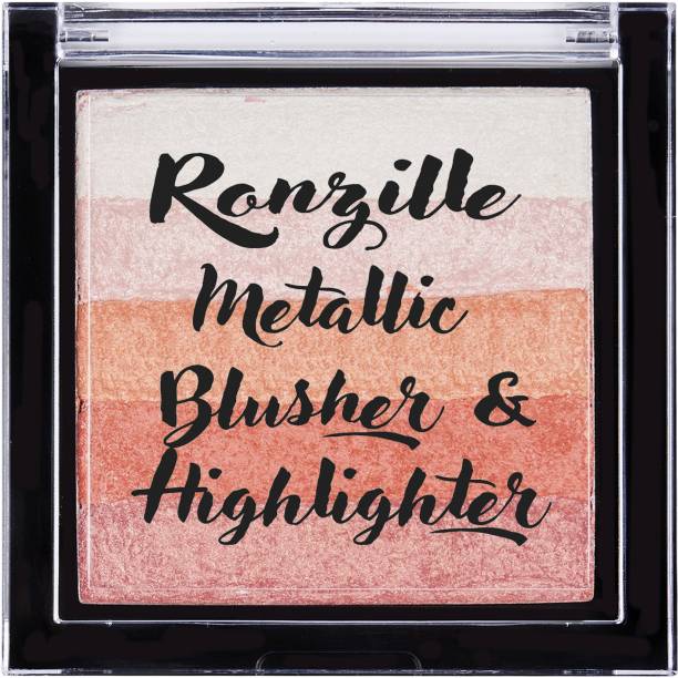 RONZILLE Radiant Pigmented Shimmer Brick Highlighter-02 Highlighter