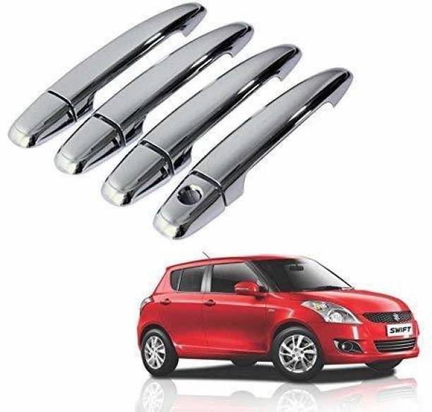 Gadiparts Car Chrome Plated Door Handle Cover Set of 4 Maruti Suzuki for ( DZIRE 2011-16) Car Grab Handle Cover